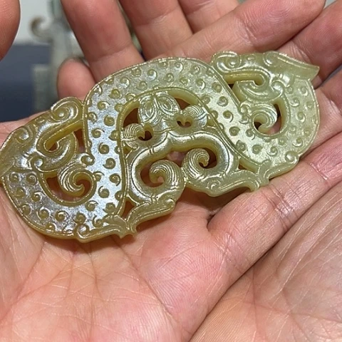 未镶嵌和田玉（糖玉）珠宝奇石用****3