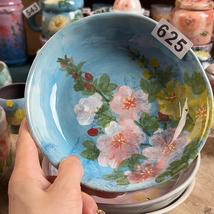 景德镇陶瓷手绘作品625