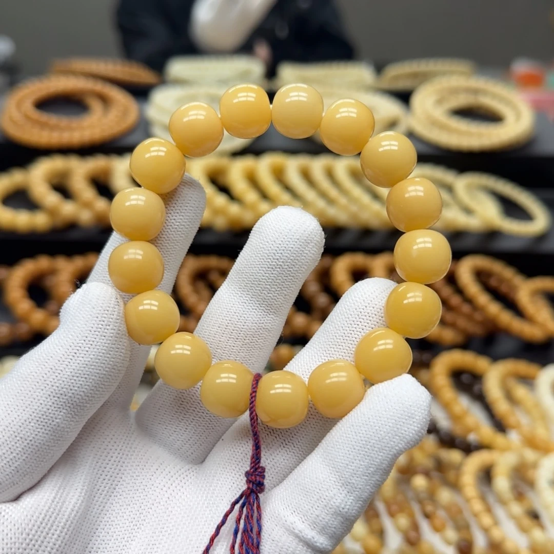 菩提根/象牙果手串卡14 珑珠 10年 微瑕