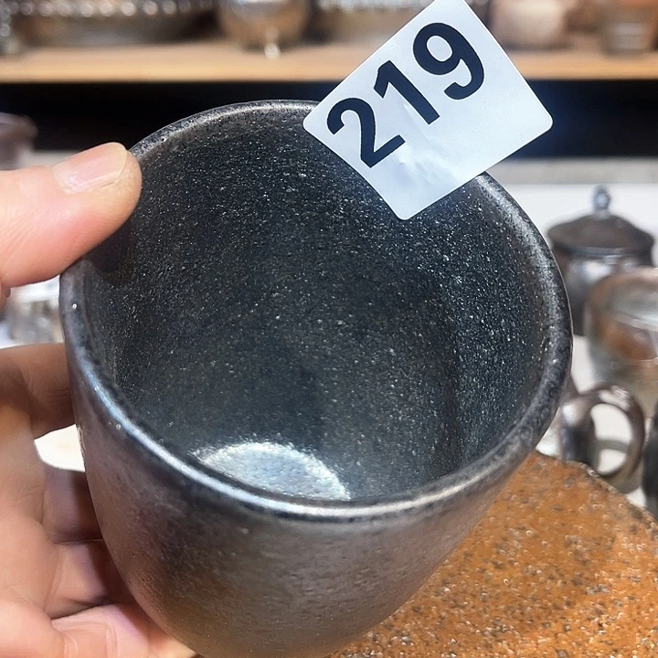 杯高温柴烧陶泥可乐杯