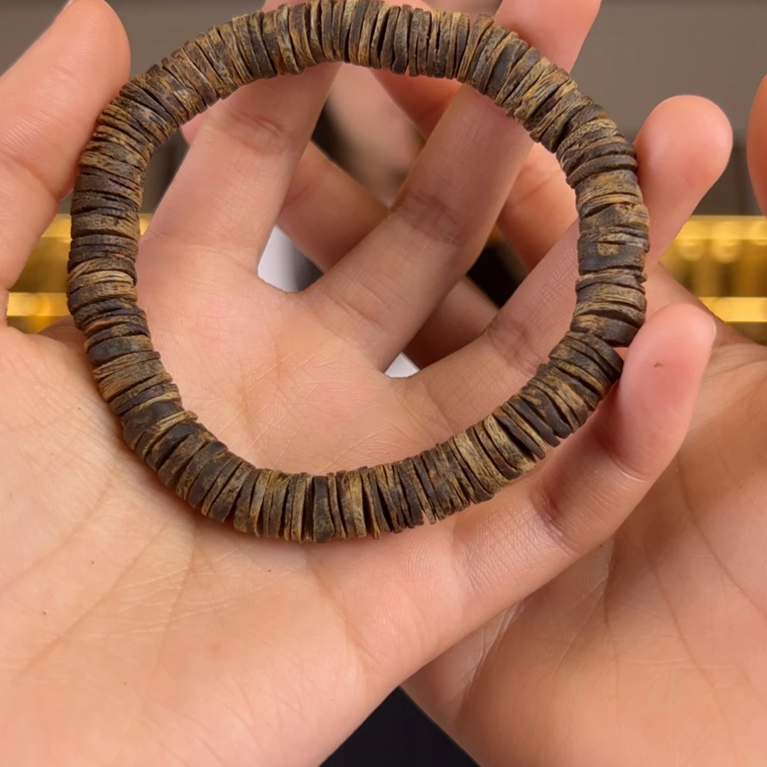 沉香木手串药品珠沉香手串10克