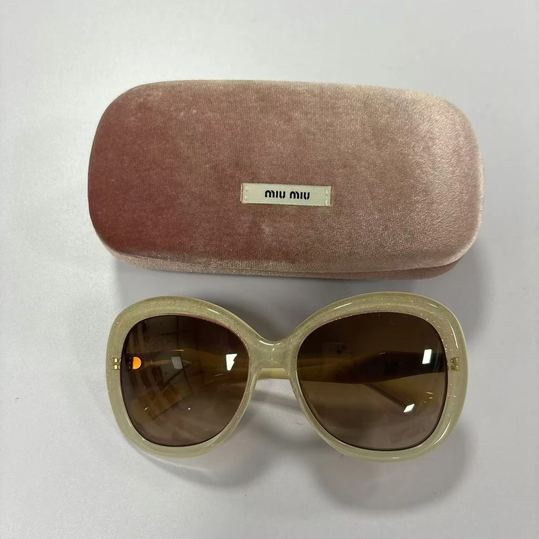 95新 MIU MIU/缪缪 乱乱子中古/女士/墨镜/76821