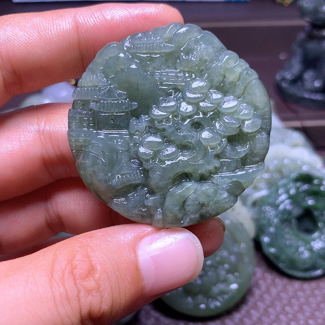 颈饰未镶嵌和田玉