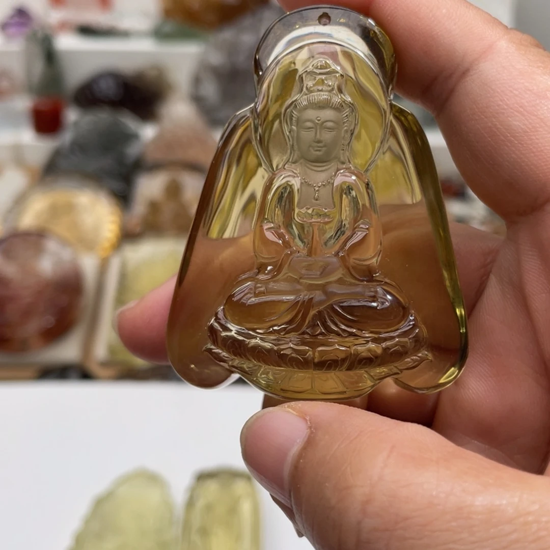 水晶颈饰未镶嵌莫定制