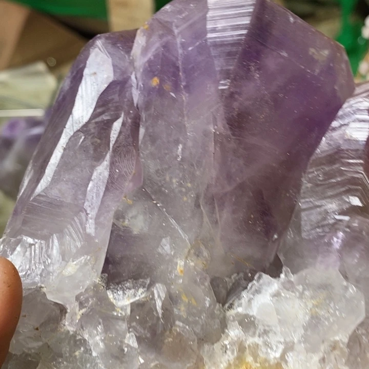 紫晶未镶嵌大型摆件（非配饰）