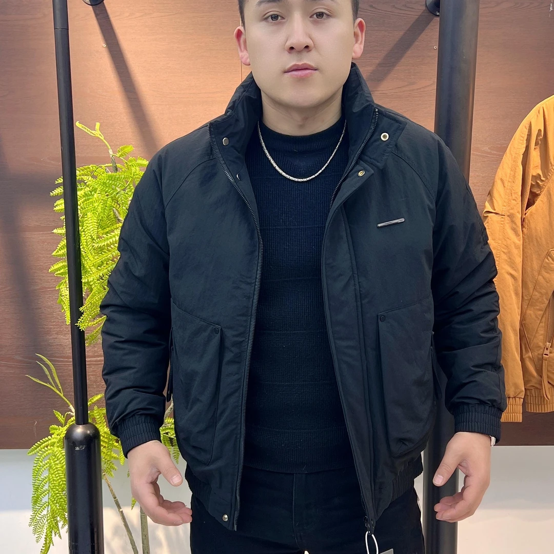 时尚立领棉衣男士短款加厚棉服潮流百搭外套1559