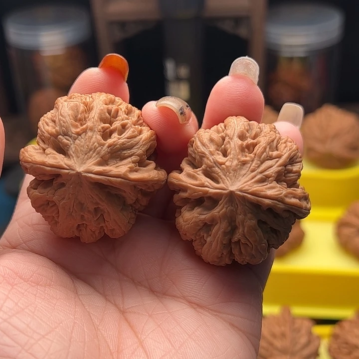 文玩核桃把件大粗筋 全品