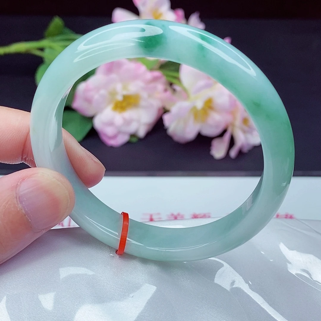 未镶嵌手镯翡翠60圈