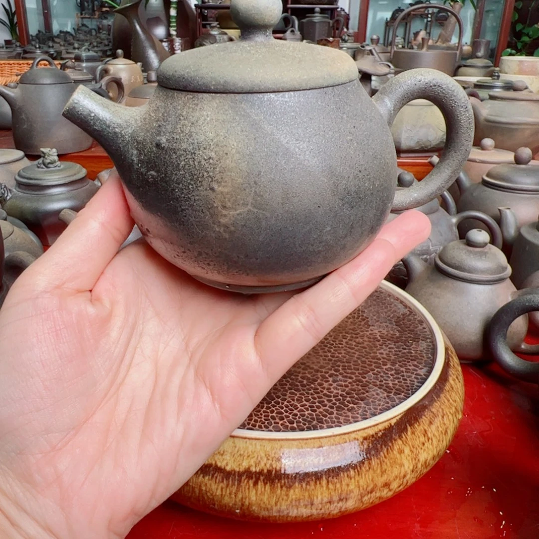 坭兴陶贵台龙窑柴烧茶器A119