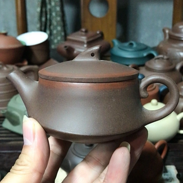 【闪购商品】茶壶紫砂天后我还没有到不回家