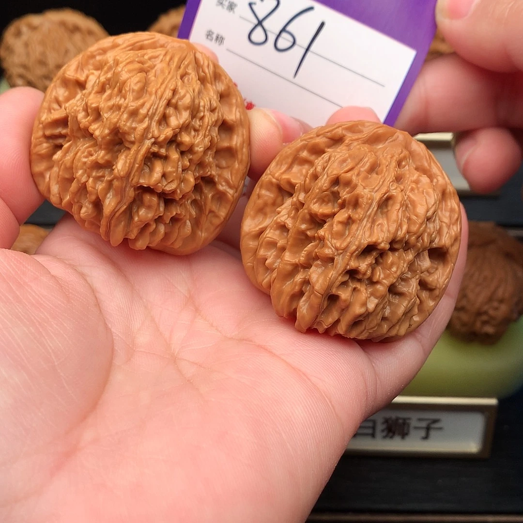 吊坠文玩核桃861号山地楼42