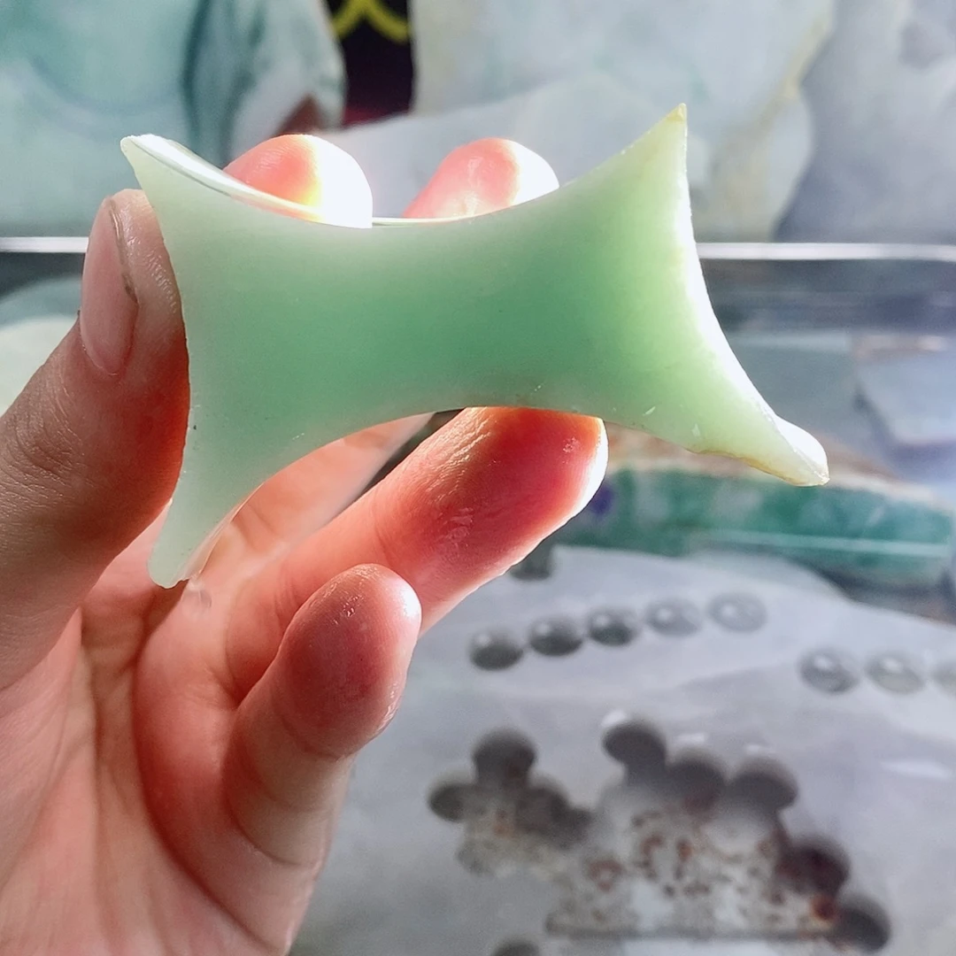 翡翠散珠天然缅甸翡翠a货23