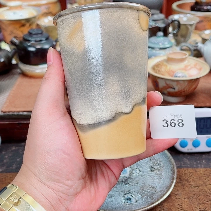 沁庐柴窑古法柴烧全手工茶具