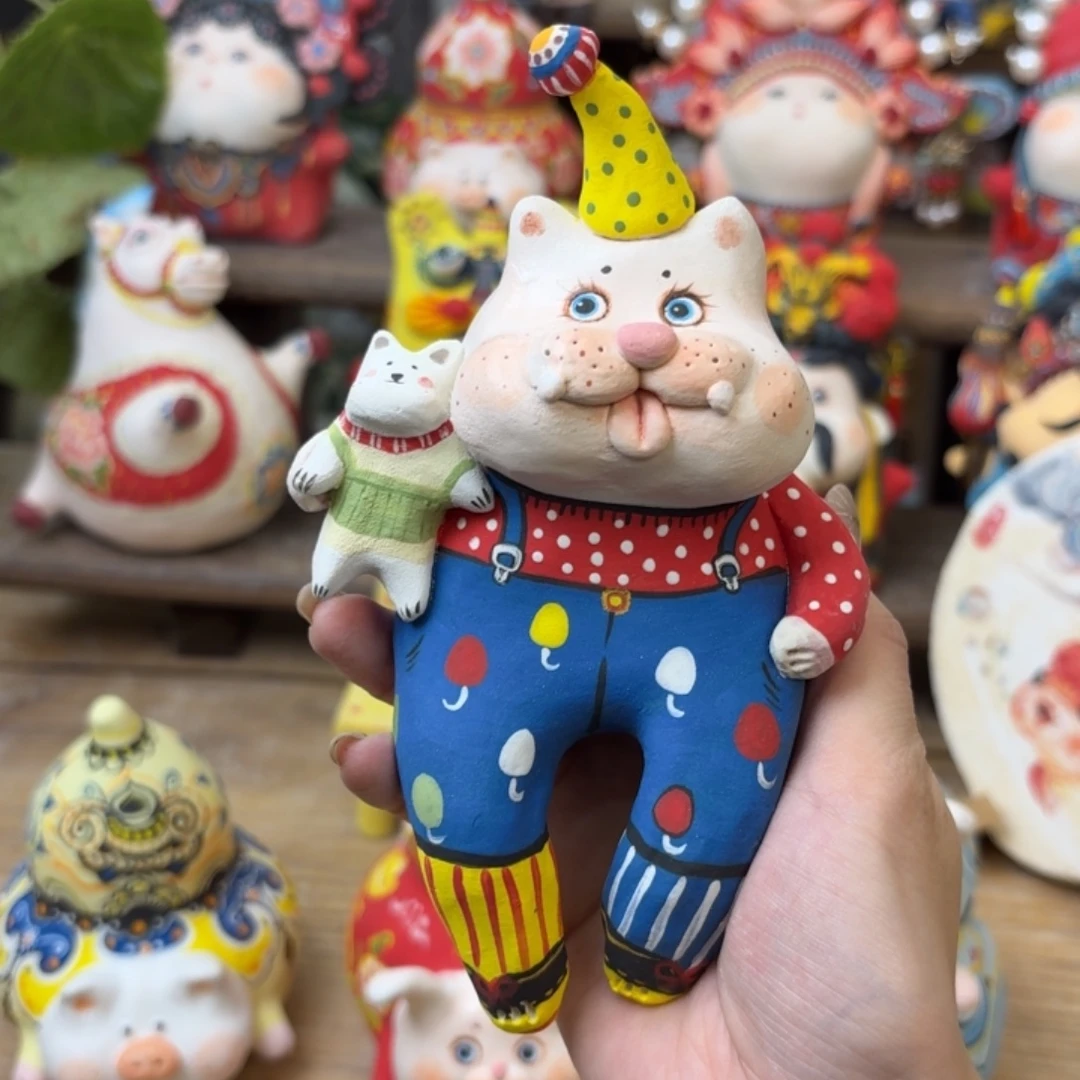 摆件手工陶艺摆件