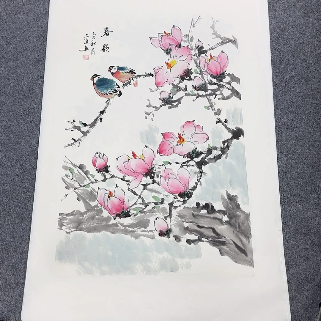 国画68*45纯手绘刘亦凌