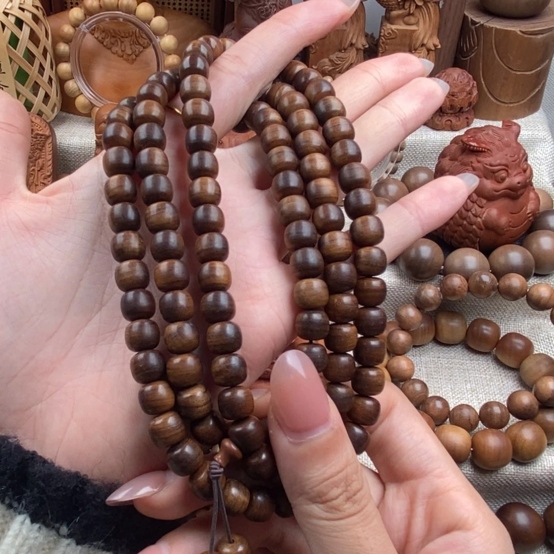 檀香木手串/手链迈索尔，老山檀香，奶香0809