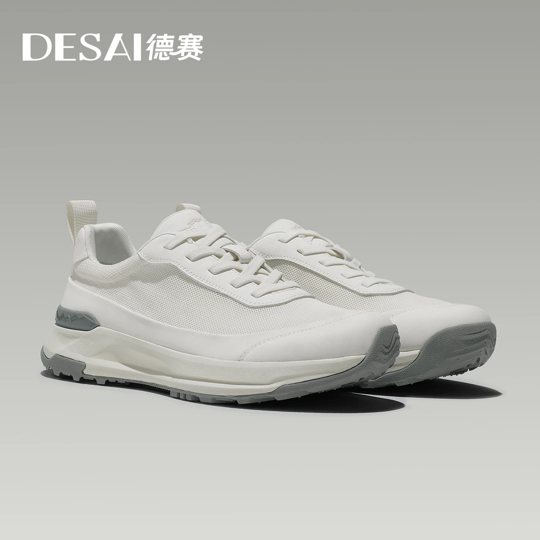 【凉感空调鞋】德赛夏季男士新款舒适百搭男鞋透气耐磨软底休闲鞋子