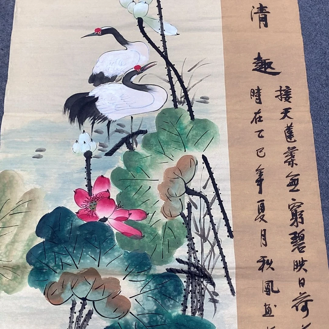 国画国画手绘作品