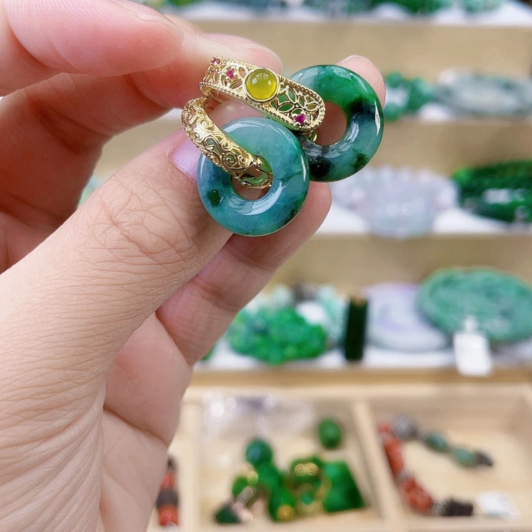 翡翠未镶嵌手链手链