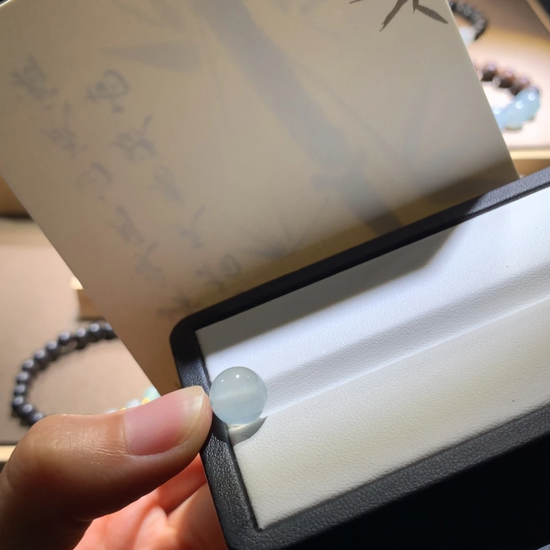 翡翠散珠晴水蓝卡10.17