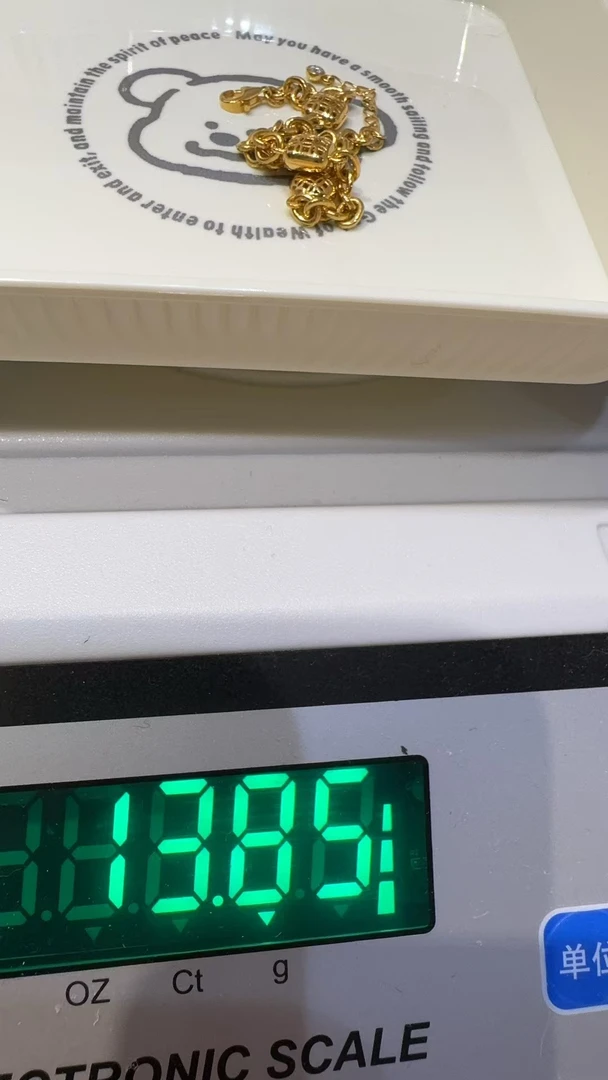 足金精品工艺手链