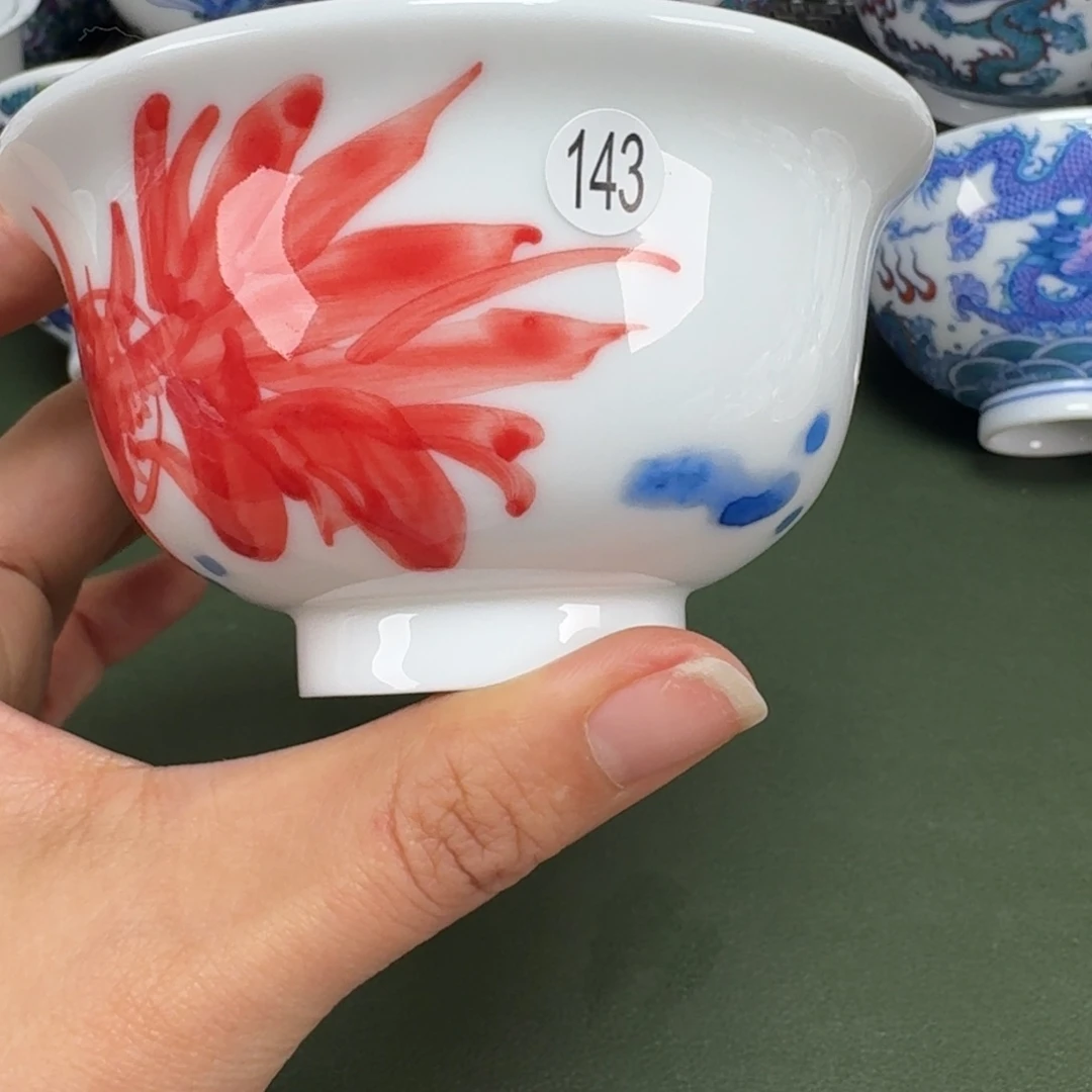 沙沙手工手绘茶具143