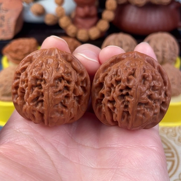 吊坠文玩核桃凤凰台38