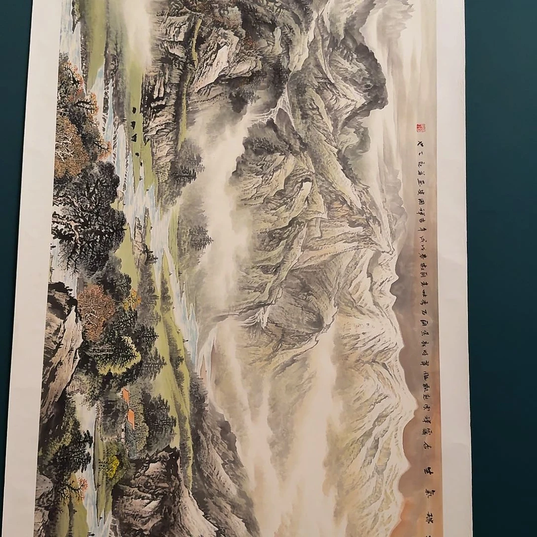 国画丁老师作品画作