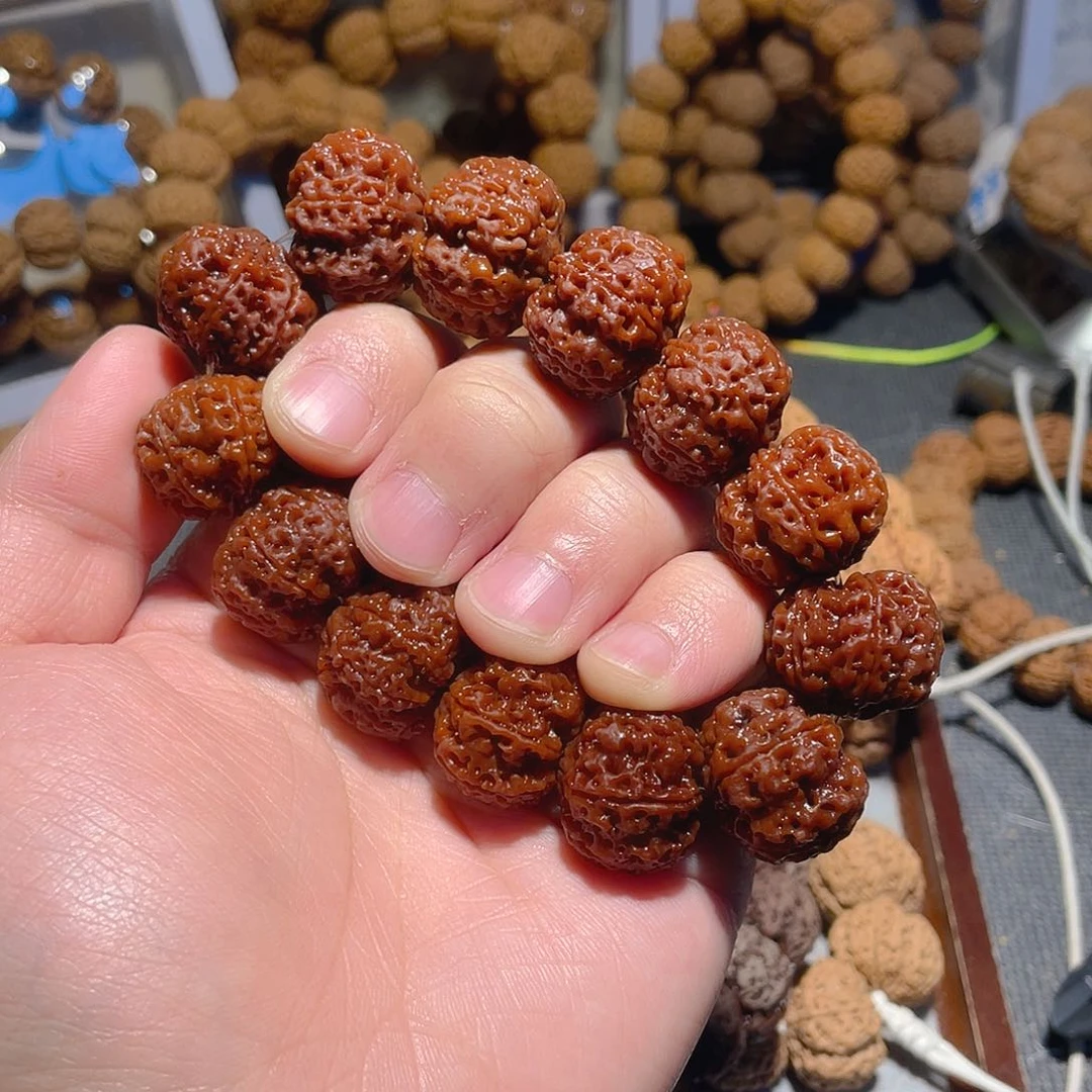 手串金刚菩提23蜂王六瓣雪花