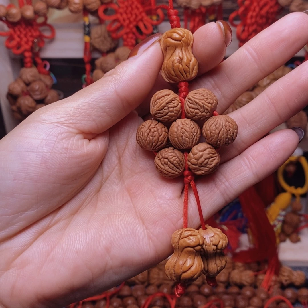 吊坠桃核龙纹桃枭