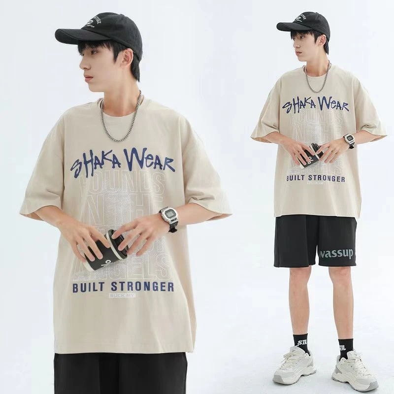 【55211-米】青少年潮流短袖