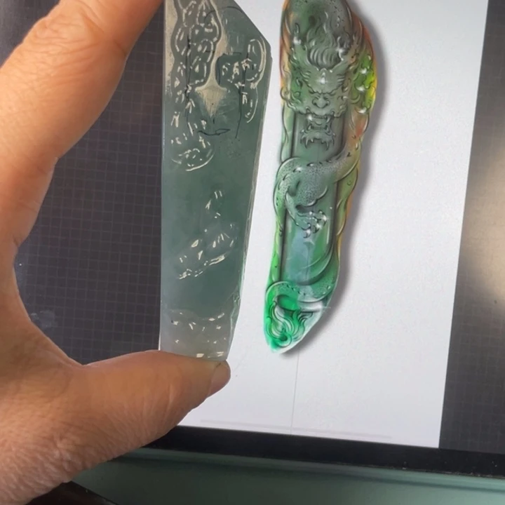 定制翡翠未镶嵌翡翠料子