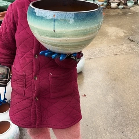 口30高19 瑕疵盆子