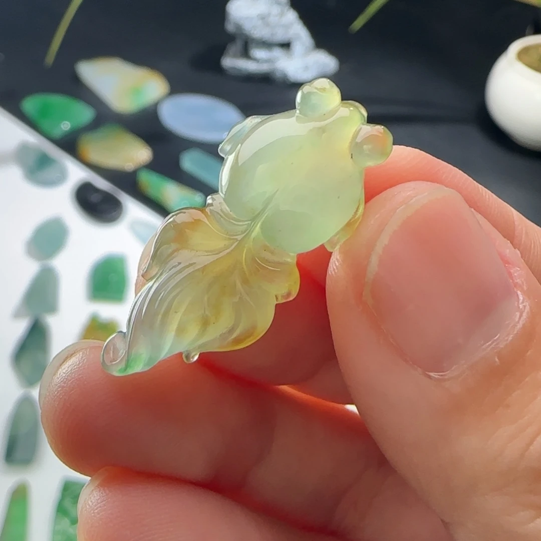 定制翡翠未镶嵌材料