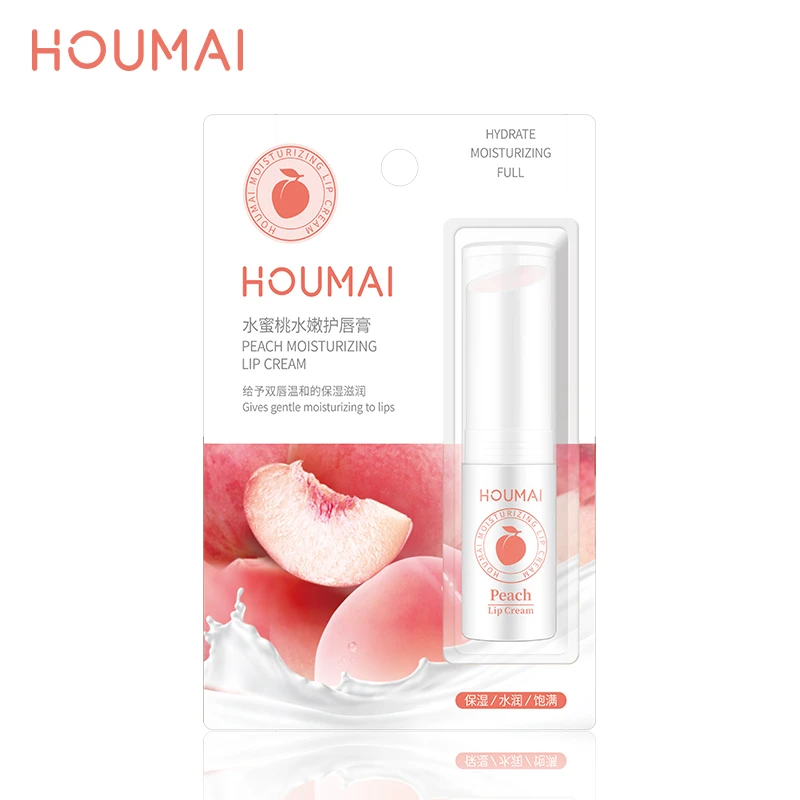 【数量有限 三支五支囤】沪美水蜜桃水嫩护唇膏