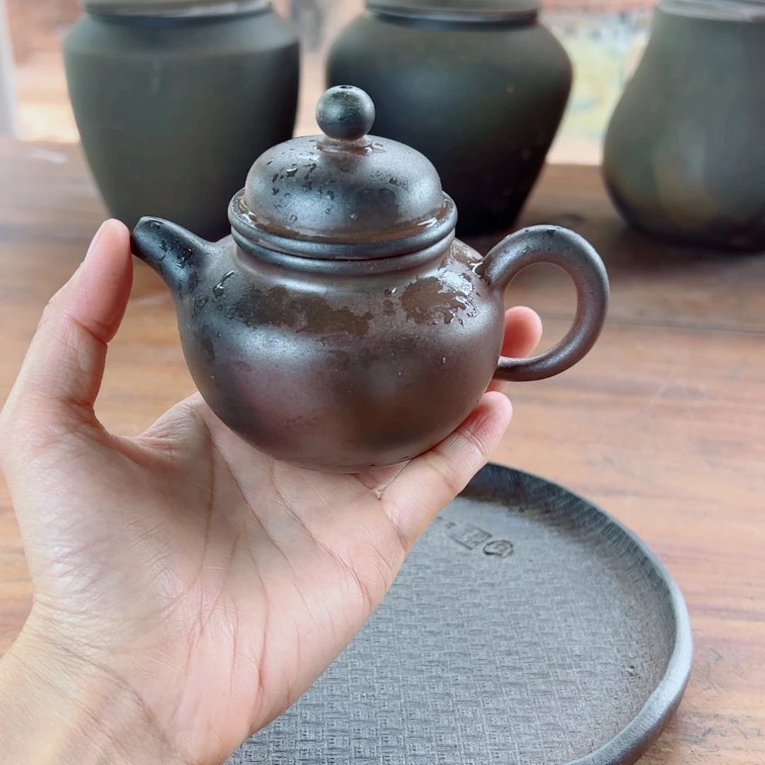 坭兴陶贵台龙窑柴烧茶器A019