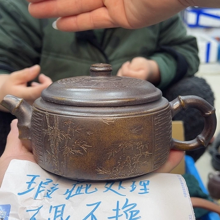 紫砂茶壶宜兴紫砂壶瑕疵