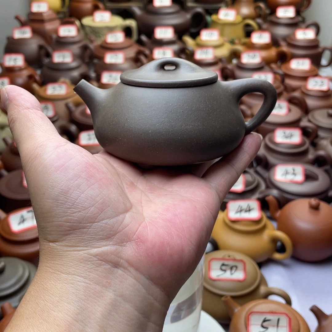 茶壶紫砂宜兴紫砂半手工