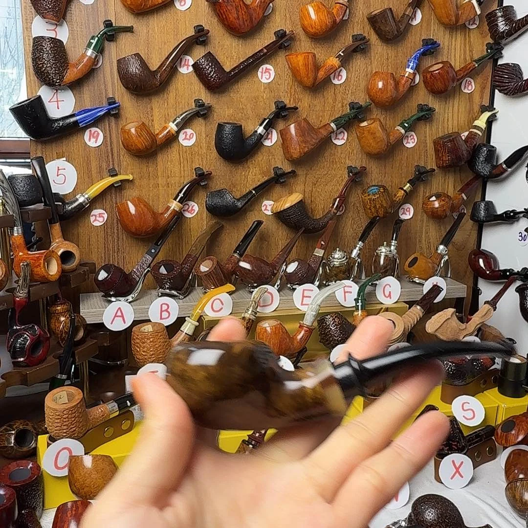 屿***界石楠木烟斗苹果空腔