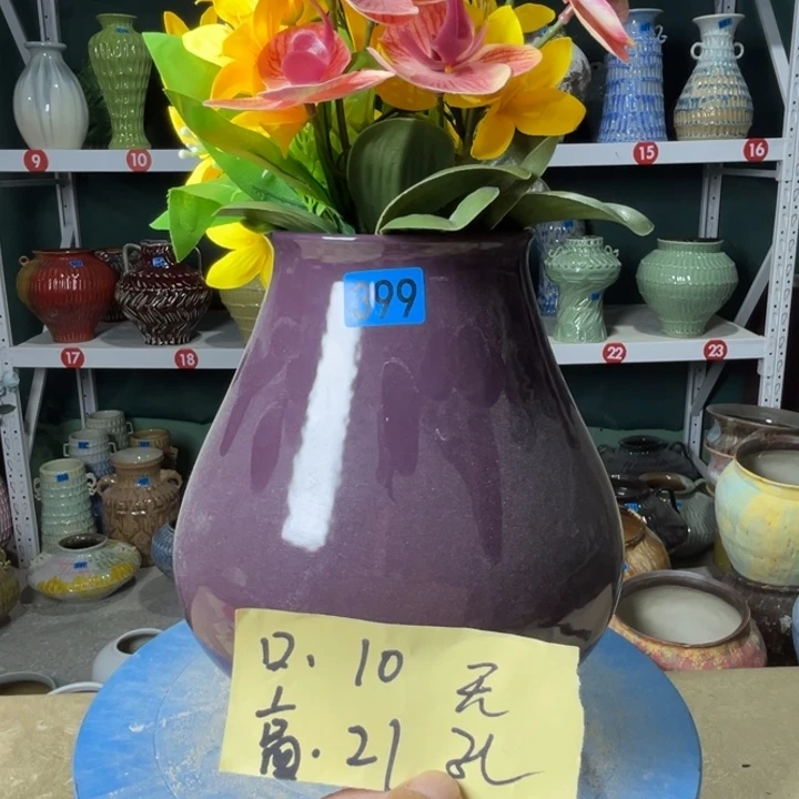 景德镇陶瓷花盆花器399