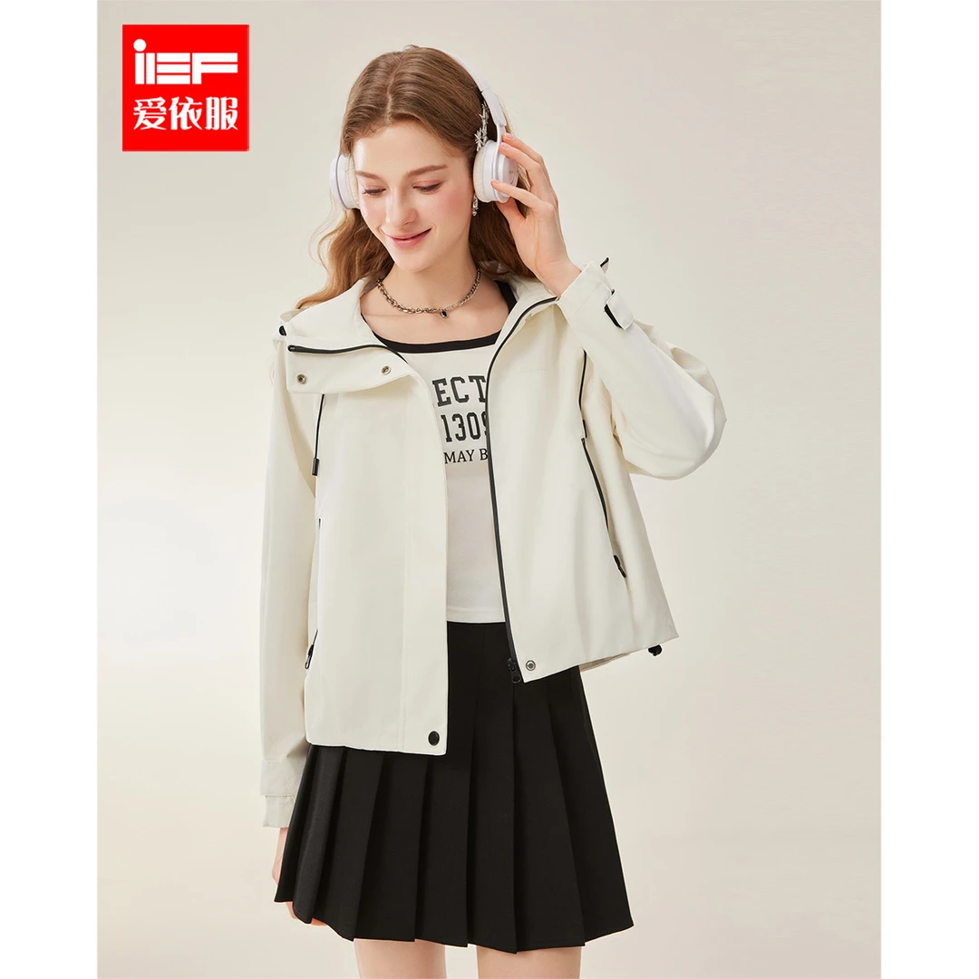 IEF/爱依服2025春季新款美式时尚休闲运动通勤百搭工装风外套