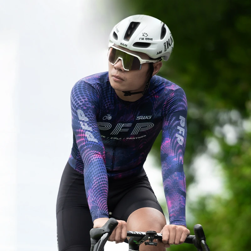 SWG铭胜骑行服男款自行车双箭头竞技长袖骑行套装（秋季进阶版套装