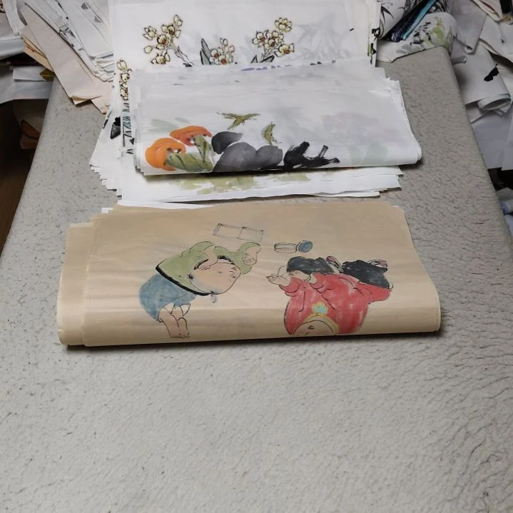 至***，国画国画花鸟花鸟国画