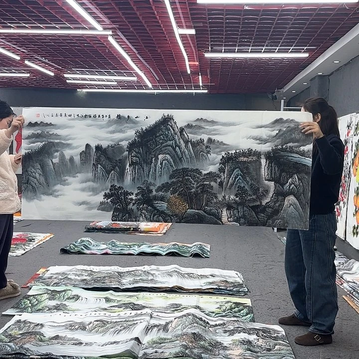 国画无毛和被绒毛或被