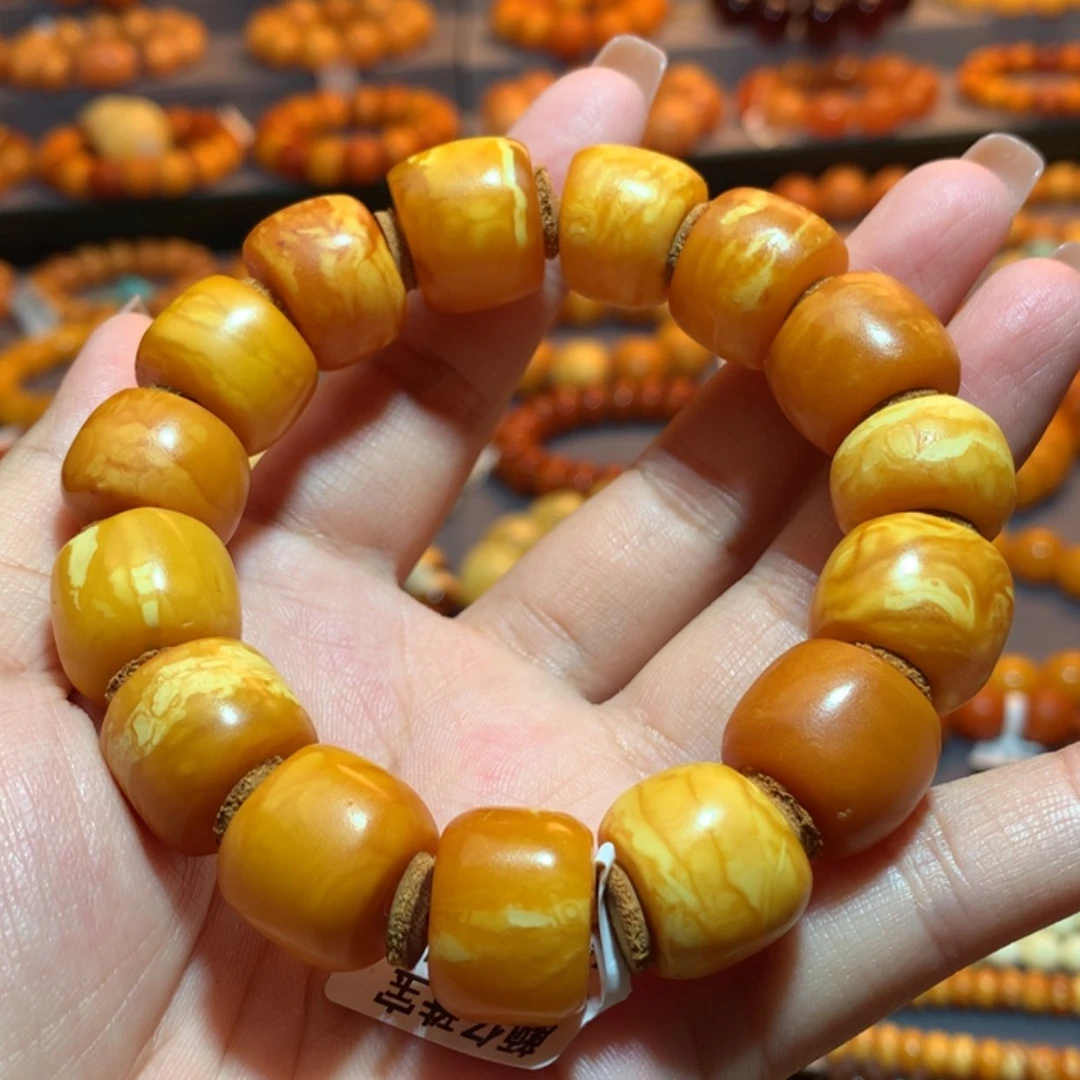 【闪购商品】手串蜜蜡未镶嵌蜜蜡手串