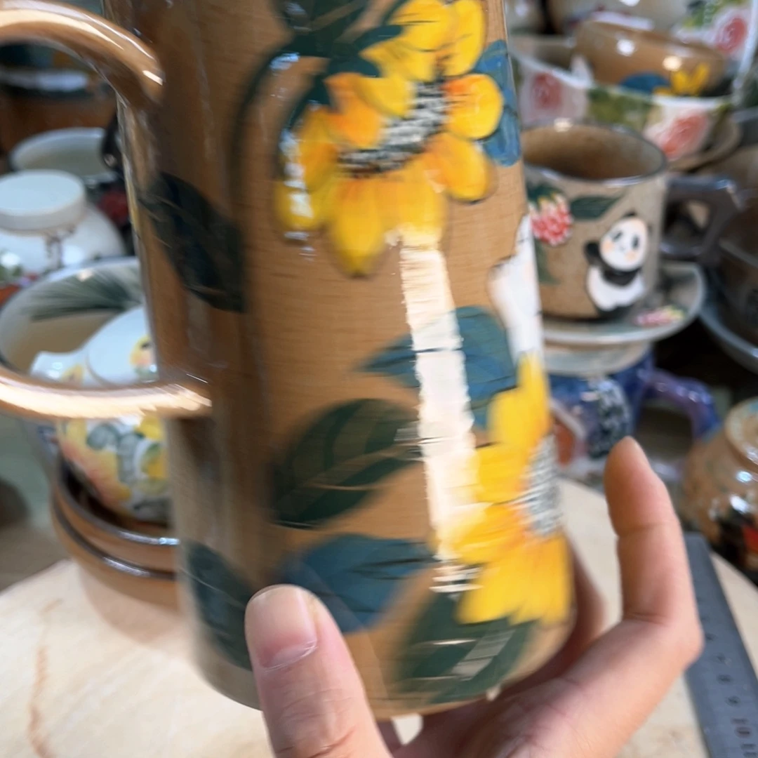 景德镇手工手绘杯