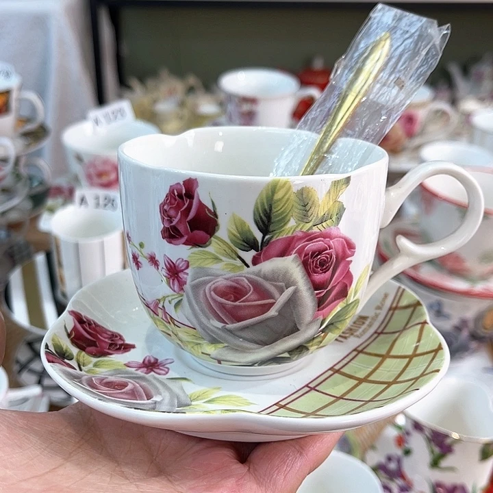 骨瓷大套咖啡杯咖啡杯
