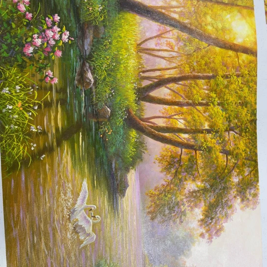 油画我也想要这样一