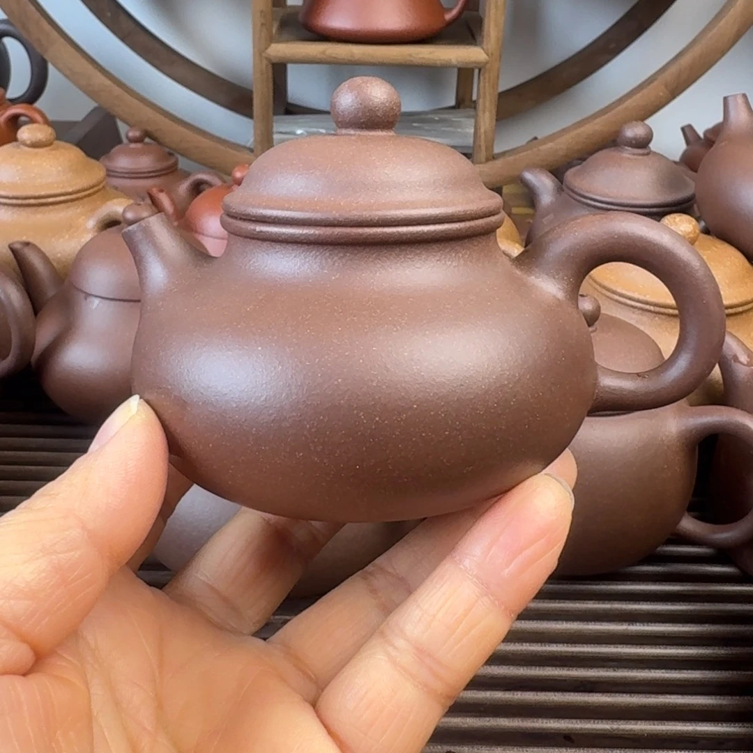 紫砂茶壶150cc容天嫩底槽清