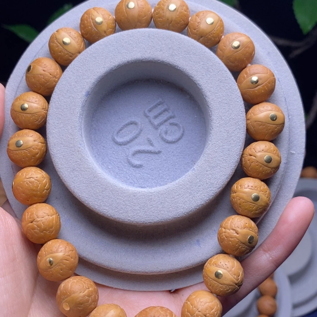 凤眼菩提吊坠12.5手串铜